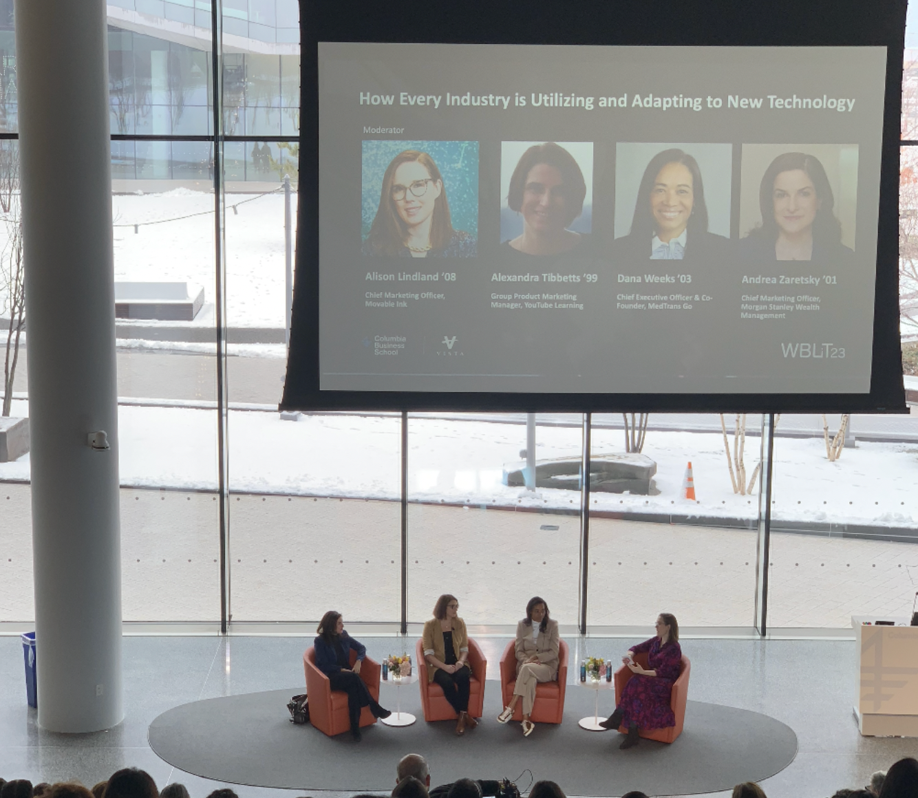 Women Business Leadership in Tech Conference panel